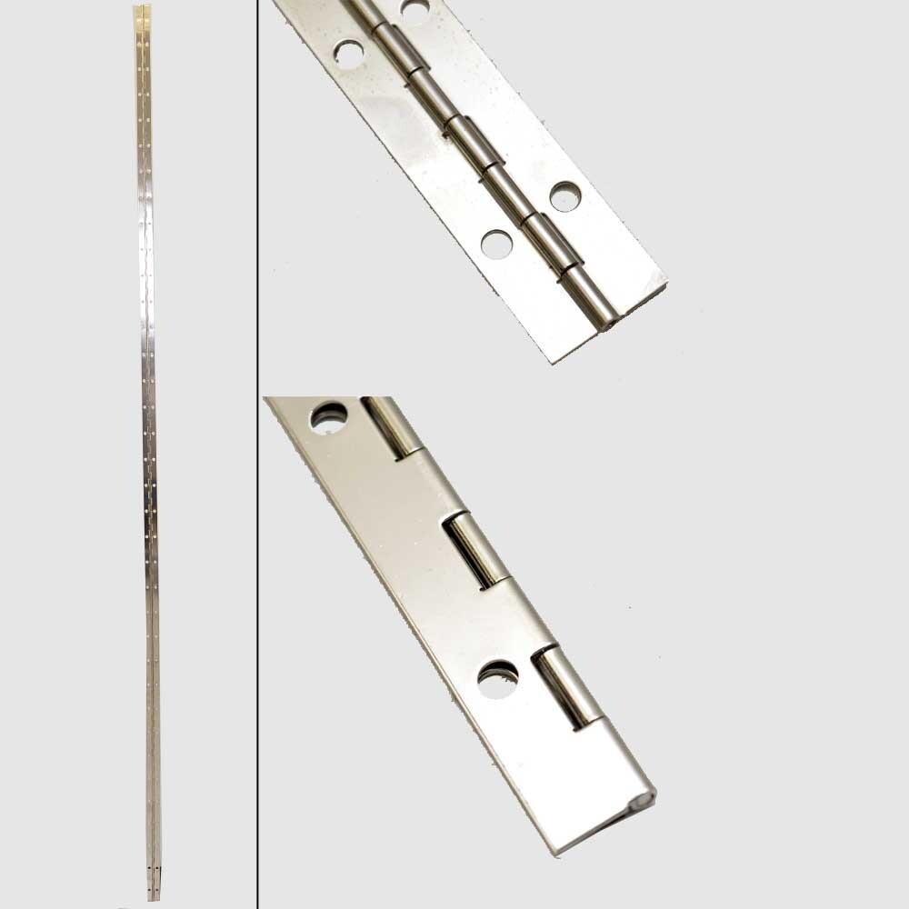 Hafele Boat Piano Hinge | 1 x 72 Inch Stainless