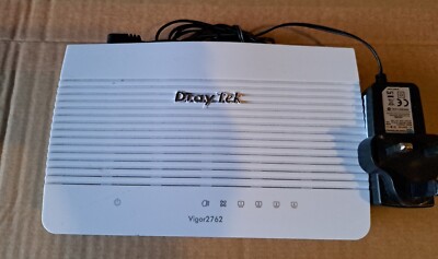DrayTek Vigor 2762 Serie ADSL2/VDSL2 kabelgebundener Router   weiß