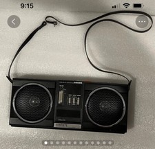 Radio stereo AM/FM Airmate PO-169 anni '80 (nero)