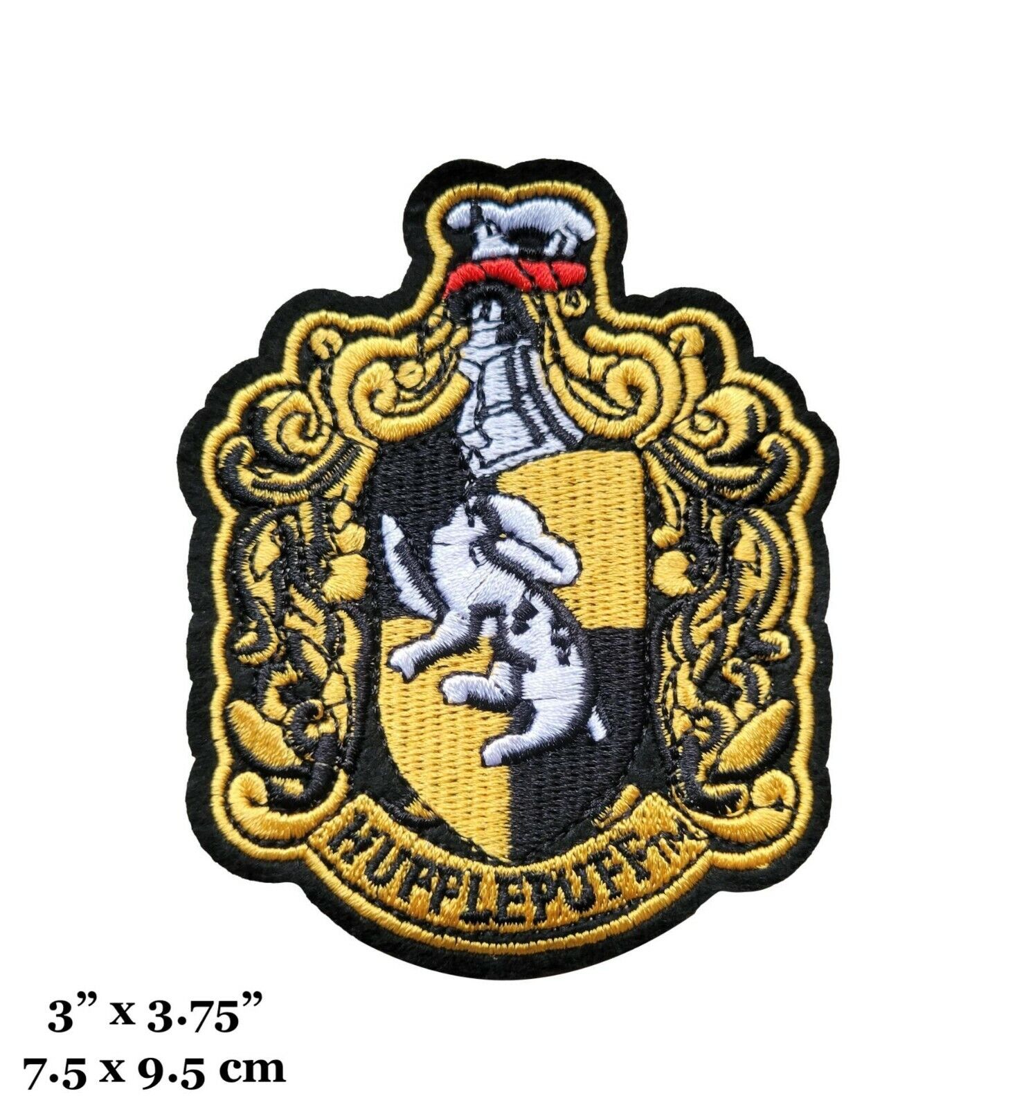 Écusson thermocollant Harry Potter - Blason Hufflepuff