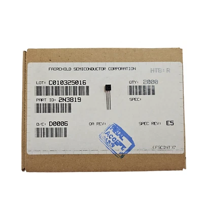 2N3819 FAIRCHILD TRANSISTOR NOS 1 PIECE
