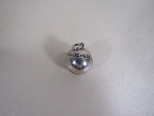 1959 Sterling Baseball Pendant or Charm 5.8 Grams