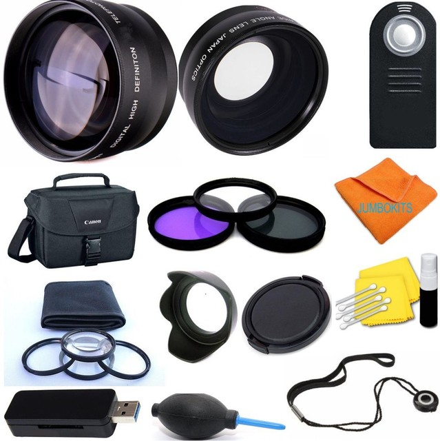 Canon EOS Rebel XT XSI 40D T4I Digital SLR Camera COMPLETE Accessory