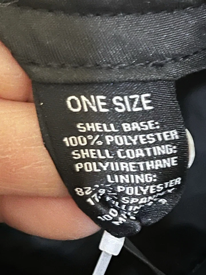 NUEVO EN CAJA Steve Madden Conjunto de Regalo Negro Acolchado Nylon Hobo y Gorra de Béisbol Aspecto de Cuero Foto 4 de 4