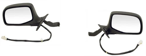 Mirrors For Ford Truck Bronco 1992 1993 1994 1995 1996 Power Black Pair New