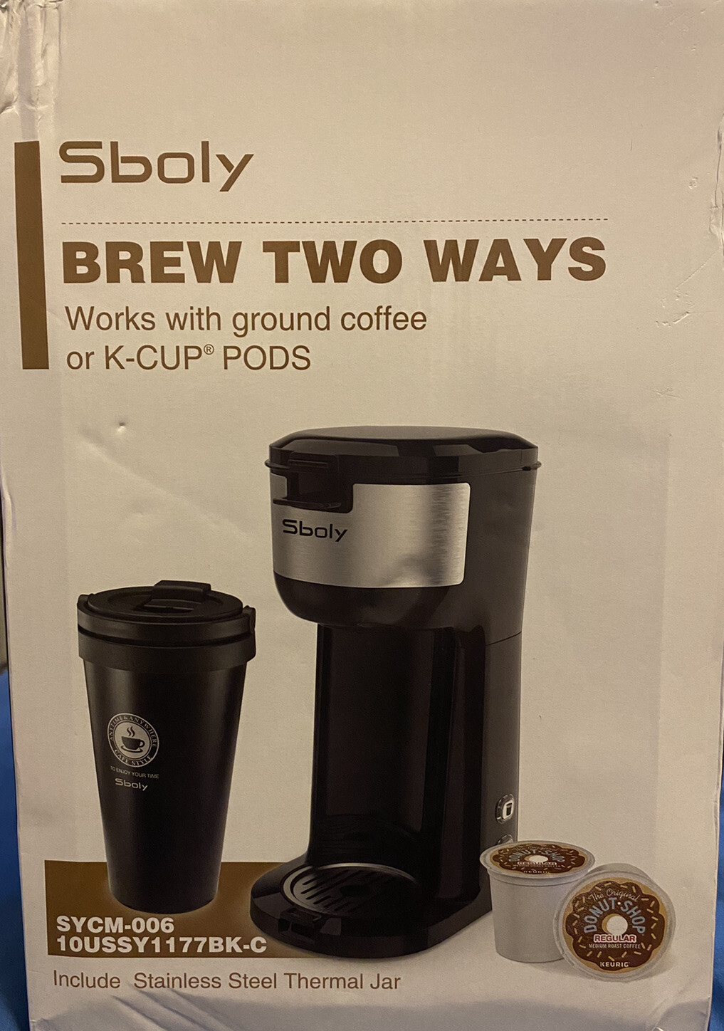 Sboly 1177 Coffee Maker - Black for 