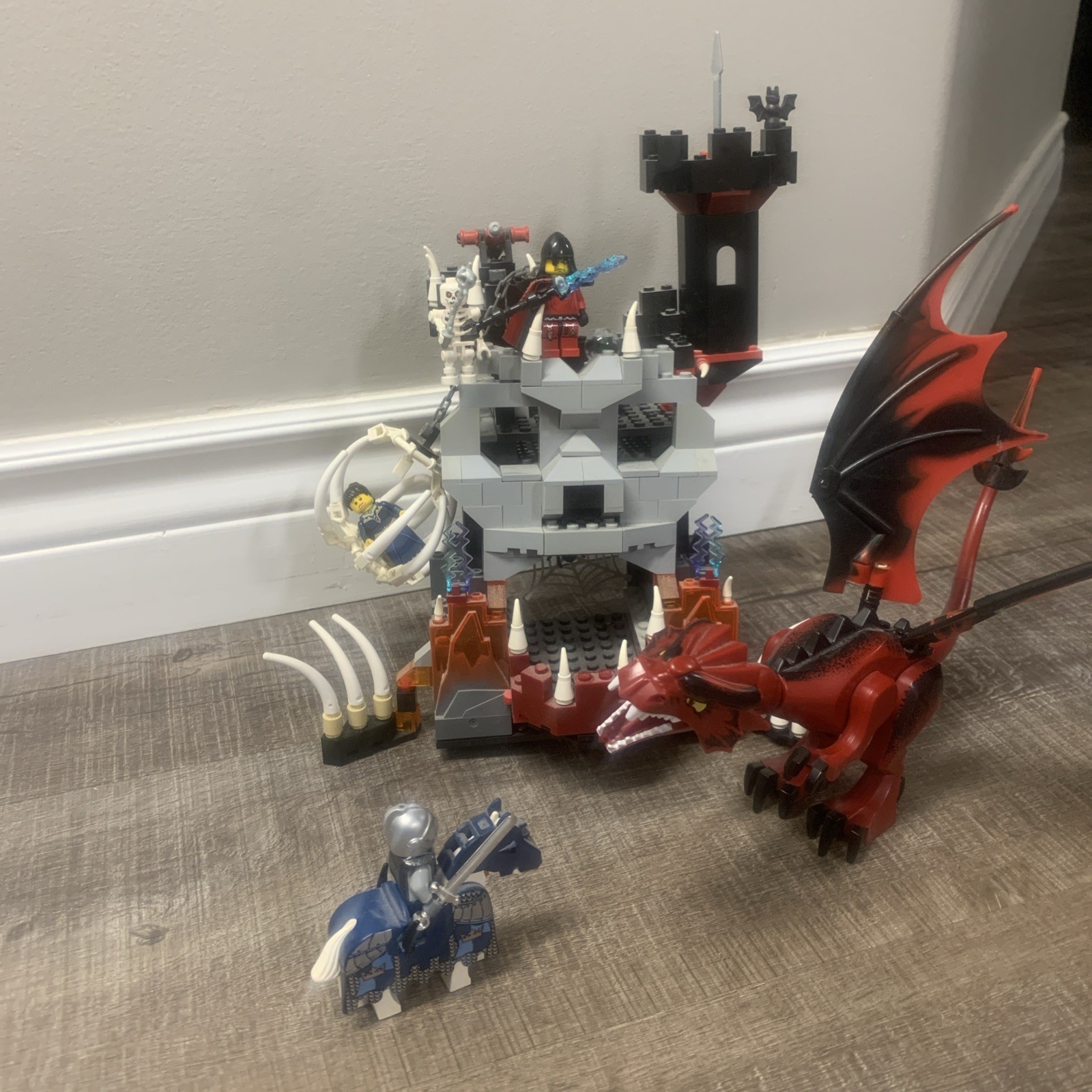 LEGO Castle Skeleton Tower 7093  95% See description