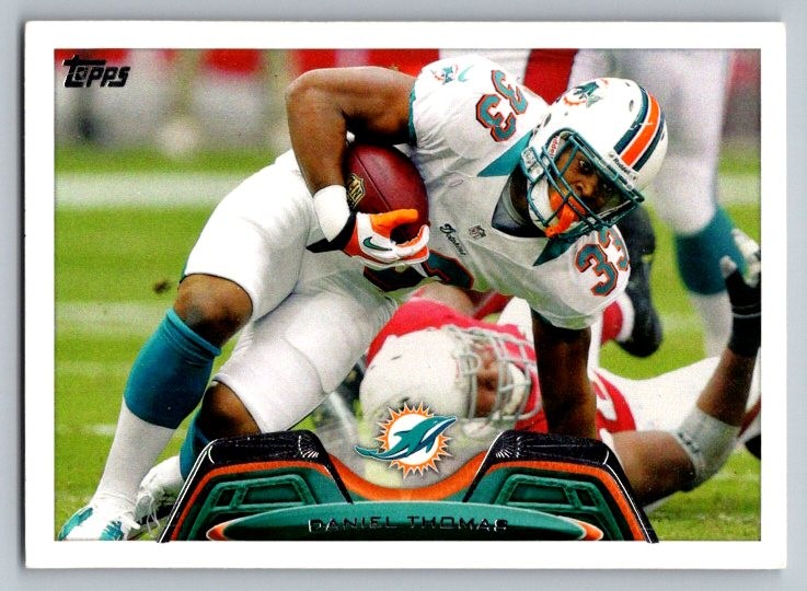 2013 Topps Daniel Thomas #276 Miami Dolphins