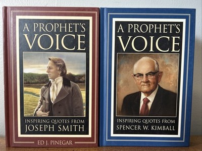 Lot of 2 A Prophets Voice HC Set Mormon/LDS Lit 1st Editions Very Good Condition