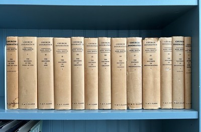 Church Dogmatics by Karl Barth (13 Volumes, T&T Clark, 1960s)