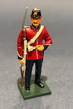 Britains 54MM METAL GLOSS British REDCOATS- 43023 BRITISH 50TH REGT. 1868