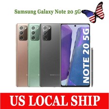 New Samsung Galaxy Note 20 5G N981U 8 128GB 6.7" Unlocked AT T T-Mobile Verizon