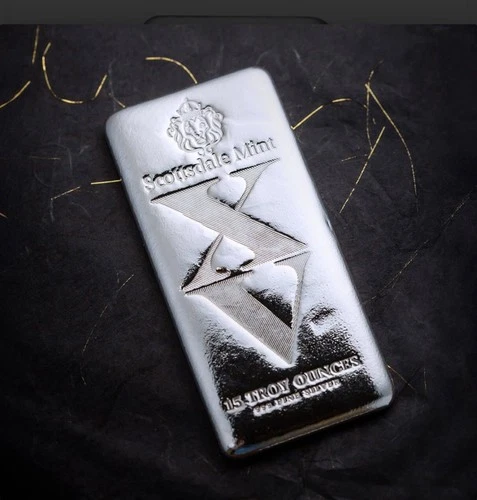 15 oz Silver Bar - Scottsdale Mint Imperium XV .999 Silver Bullion Bar