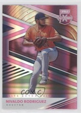 2020 Panini Elite Extra Edition Pink Nivaldo Rodriguez #170 0m4q
