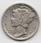 1942 Mercury Dime - Nice Silver - #20