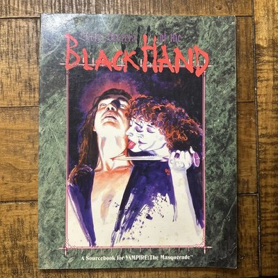 Vampire Masquerade Dirty Secrets Black Hand White Wolf VTM RPG Book