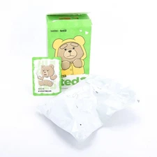 POP MART Gong Ted 2 Series Confirmed Keychain Plush Figure Toys Doll - Vest Bear