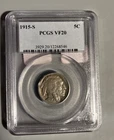 1915 S BUFFALO NICKEL - PCGS VF20 - 5C