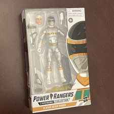 Hasbro Power Rangers Lightning Collection In Space SILVER RANGER ZHANE NIB