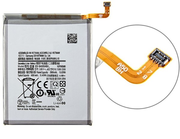 4000Mah Akku FüR Samsung Galaxy A50 SM-A505F A30S SM-A307 / EB-BA505ABU-image