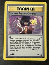 Sabrina's Psychic Control 1st Edition Gym Challenge 121/132 2000 NM on eBay
