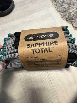 Skytec Sapphire Total Protection Arbeitshandschuhe Größe 8/Medium 10 Paar Neu im Paket