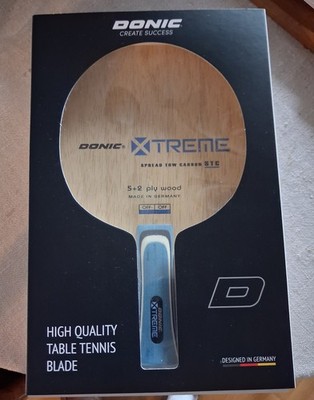 Donic table tennis blade ''Xtreme'', flared handle