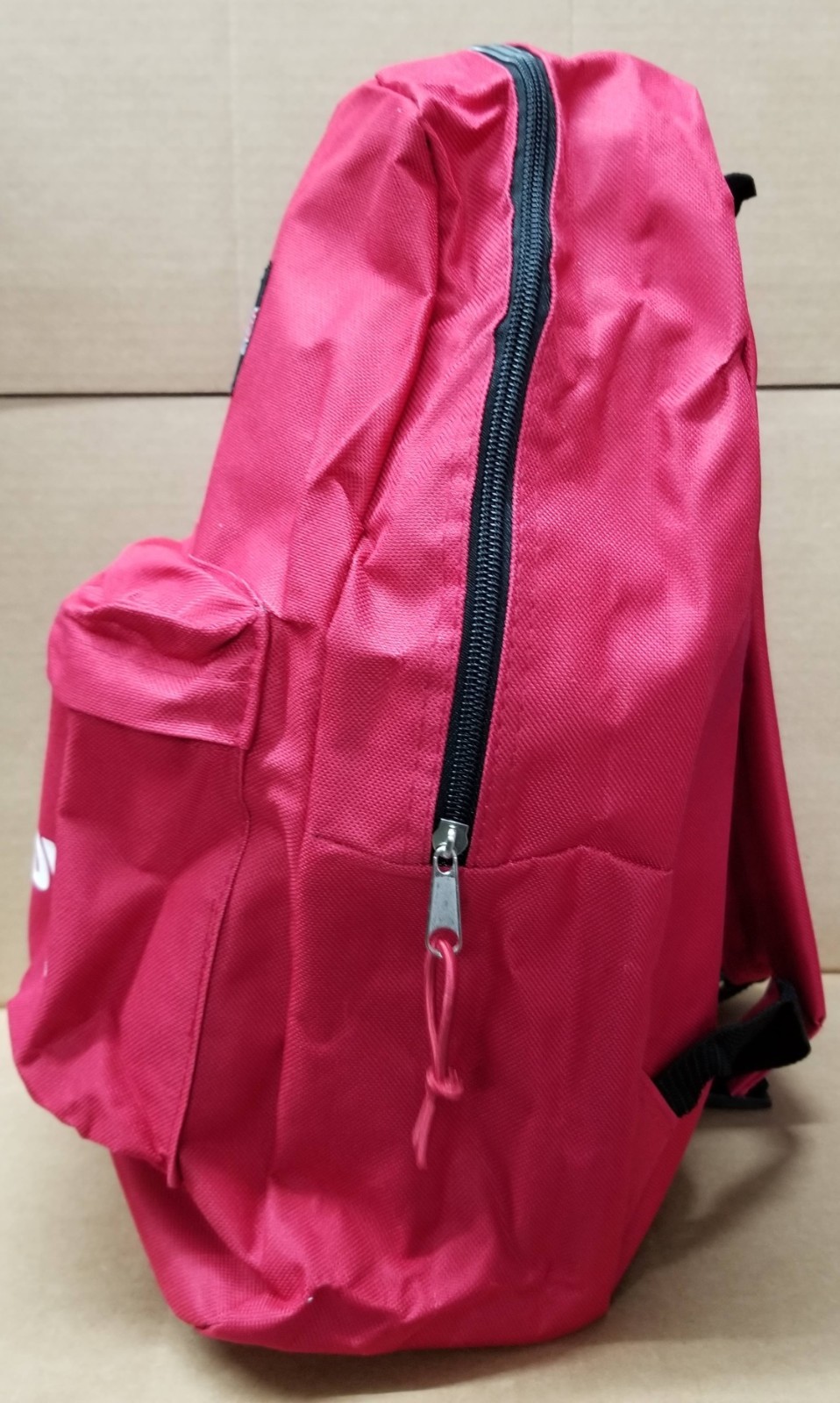 PDVSA Red Backpack Bag with Shoulder Strap and Zipper Pockets New