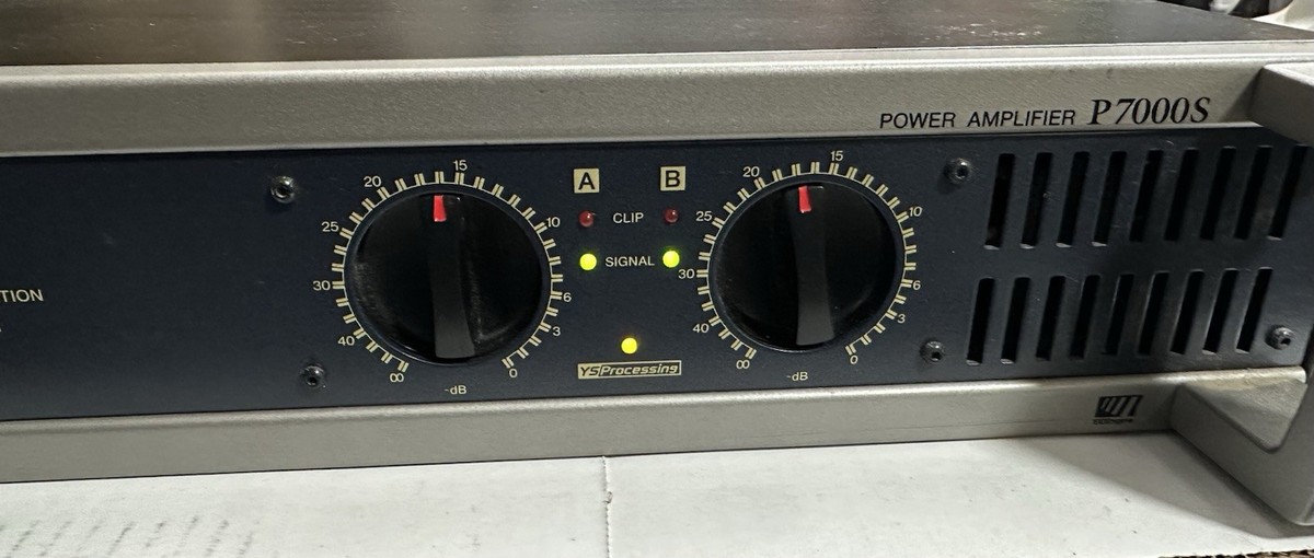 Yamaha P7000S 2 Channel Power Amplifier for sale online | eBay