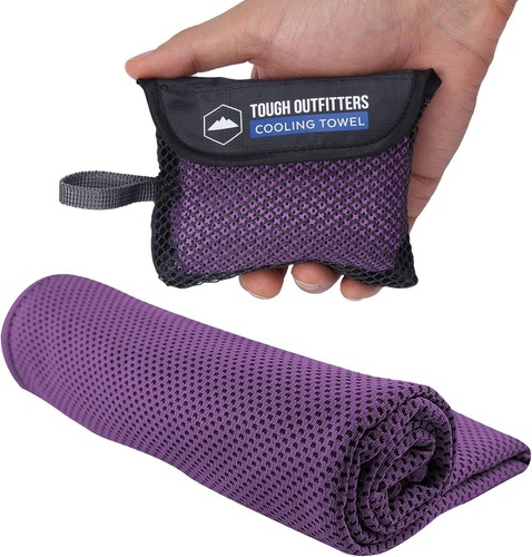 Cooling Towels for Neck Face - Neck Cooling Towel for Hot Weather Yoga Sports... - Picture 2 of 8