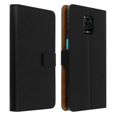 für Xiaomi Redmi Note 9S / Note 9 Pro / Note 9 Pro Max Kunstlederetui   Schwarz