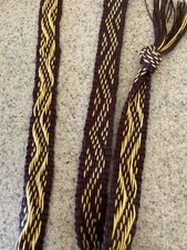 muzzle loader powder horn mountain man strap rendezvous reenactment sling 