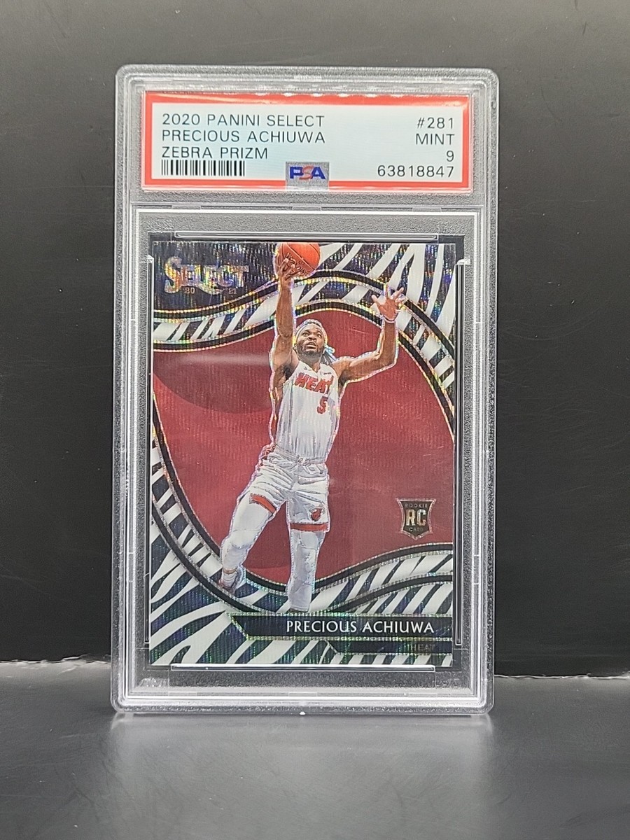 a-u-i♡ 2020-21 Panini Select -Precious Achiuwa #281 Zebra Coutside RC SSP