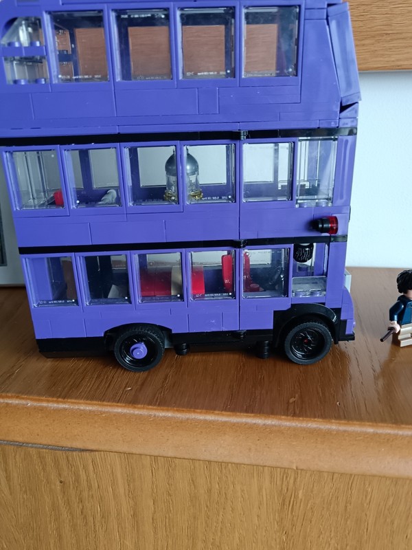 LEGO Harry Potter The Knight Bus Set  Ernie Prang Stan Shunpike and Harry Potter