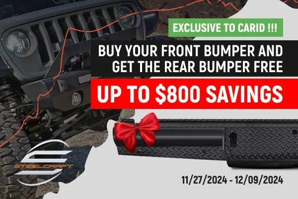 For Nissan Frontier 05-24 SteelCraft 240910 3" Cab Length Black Round Side Bars - Image 2 of 3