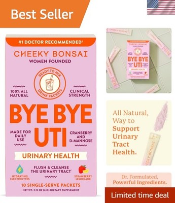 Urinary Health Hydration Packets, Flush & Protect the Urinary Tract with D-Ma...