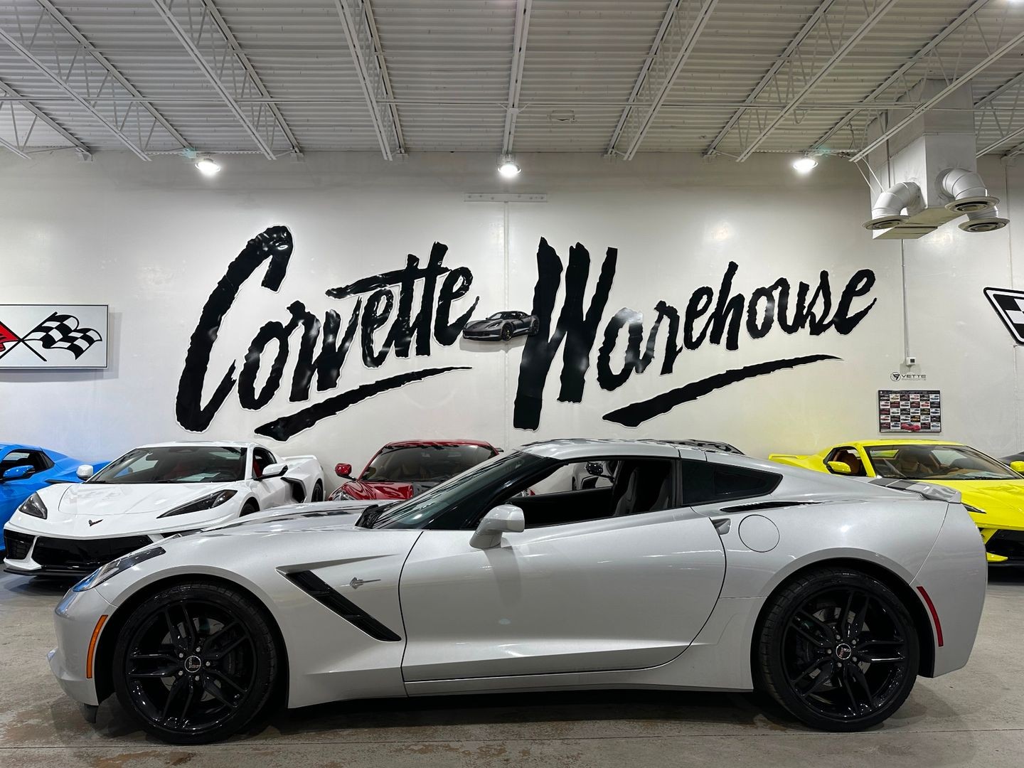 2014 [GAN] Blade Silver Metallic Chevrolet Corvette   | C7 Corvette Photo 2