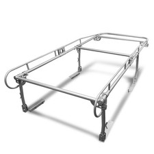 132x 57x31.75silver Universal Pickup Trunk Bed Contractor Utility Ladder Rack