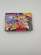 Tetris & Dr. Mario (Super Nintendo Entertainment System, 1994) CIB