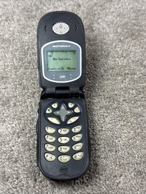 Motorola i series i530 - Black  Nextel  Cellular iDEN PTT Flip Phone