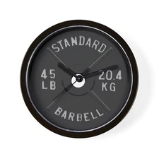 CafePress Barbell 10" Wall Clock (637822172)