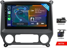 10.1"Android 14 Head Unit Car Radio DSP Plug&Play For GMC Sierra 2014 2015 Navi