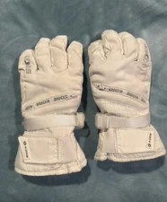 KORE Ski Snowboarding Gloves Adult's Size Small Storage Compartment White Winter