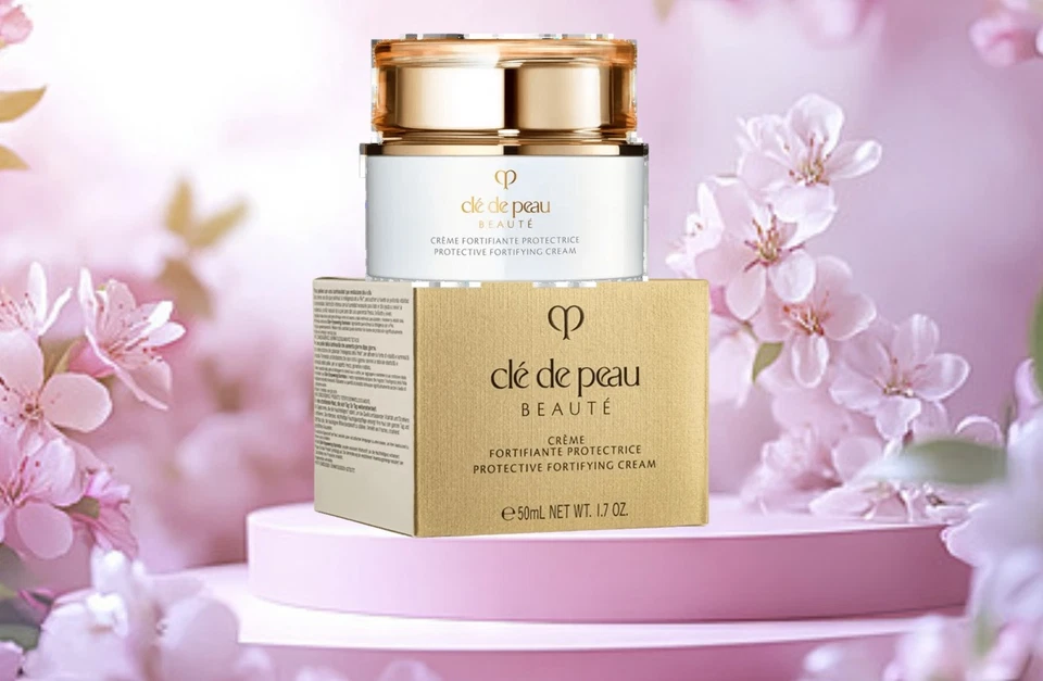 Crema Fortificante Protectora Cle de Peau Nueva y Sellada 1.7oz 50ml Crema Hidratante de Día Foto 3 de 4