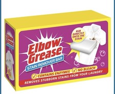 ELBOW GREASE STAIN REMOVER BAR 100G FOR LAUNDRY CLOTHES FABRIC SOAP BARS S1