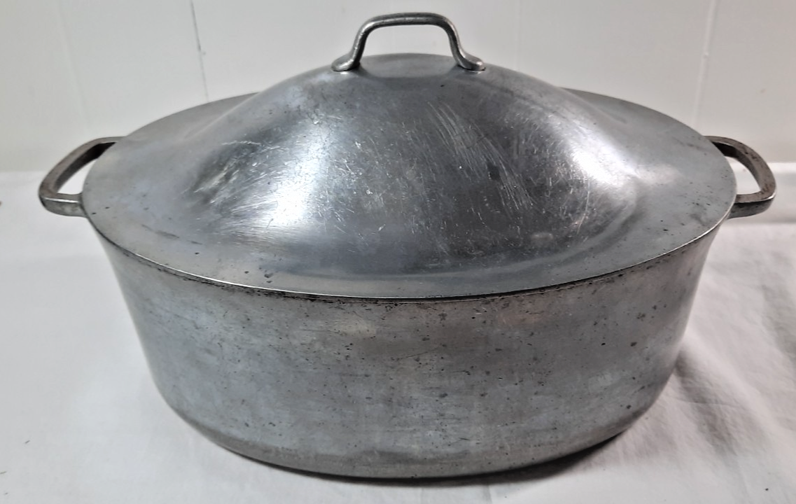 Super Maid 5.5 QT. Cast Aluminum Roaster Dutch Oven Pan | eBay