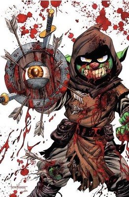 D'ORC #1 3RD PRINT DORC TYLER KIRKHAM BATTLE DAMAGE VIRGIN MEGACON EXCLUSIVE NM+