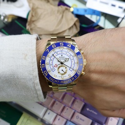 2020s Rolex 116688 Yacht-Master II 44mm 18K Yellow Gold Ceramic