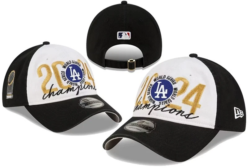 Embroidered Los Angeles D Black 2024 World Series Champs Classic Hat