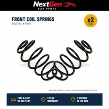 Front Coil Spring Pair for Skoda Fabia I 6y2 1999 to 2008
